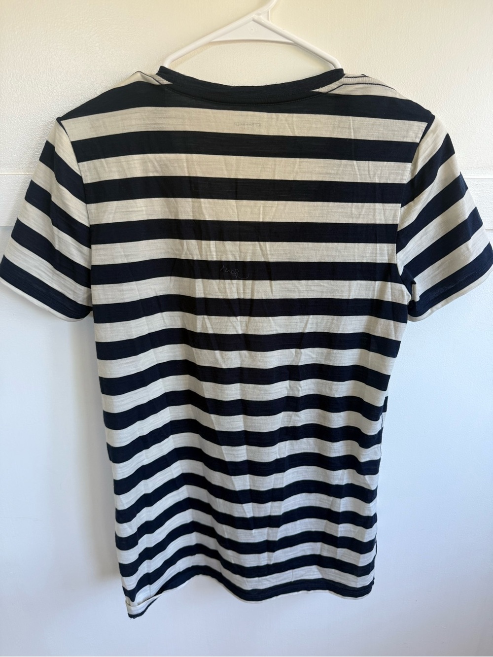 Icebreaker Tech Lite Stripe Scoop Neck Shirt Short-Sleeve Women’s medium merino - Picture 4 of 9